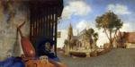 欧洲12-19世纪油画五_FABRITIUS, Carel - View of the City of Delft